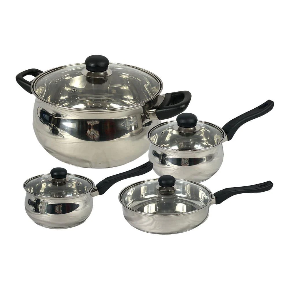 Juego De Ollas Oster De Aluminio 8 Piezas