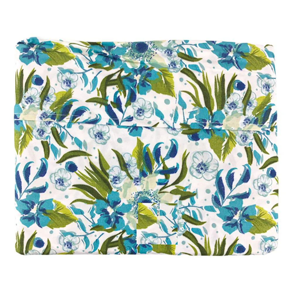Juego de Sabanas Spa Lush Greeny Charm Estampada - Queen