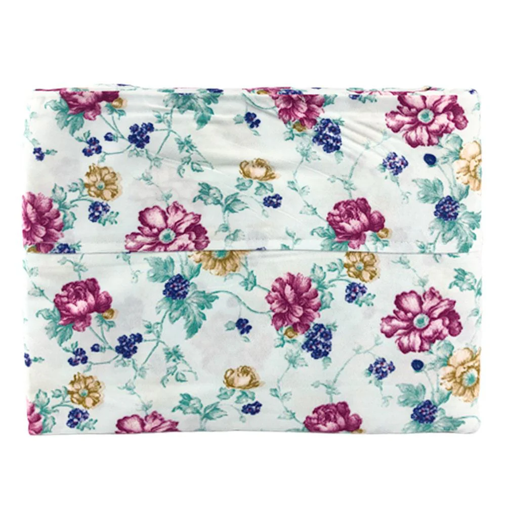 Juego de Sábanas Spa Lush Soft Bloom Estampado - Full