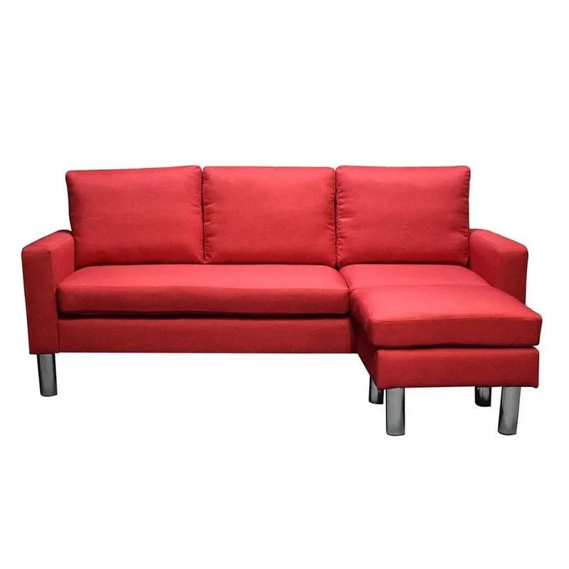 Juego de Sala en Foma L Elements Furniture-Rojo - Image 3