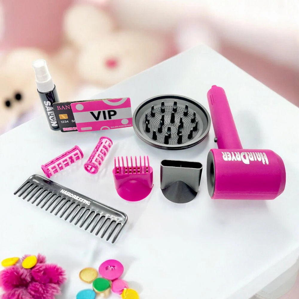 Juego De Salón De Belleza Diy Hair Dryer