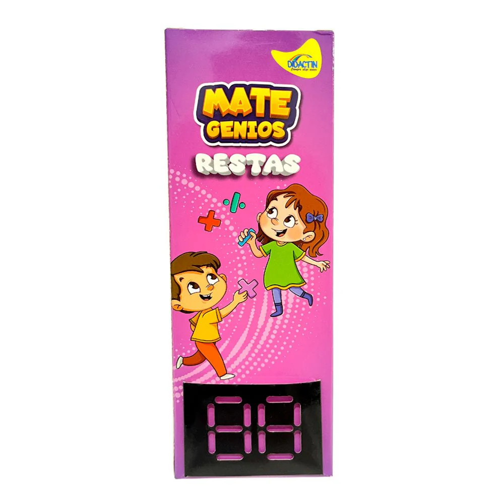 Juego Didáctico Mate Genios Restas - Image 3