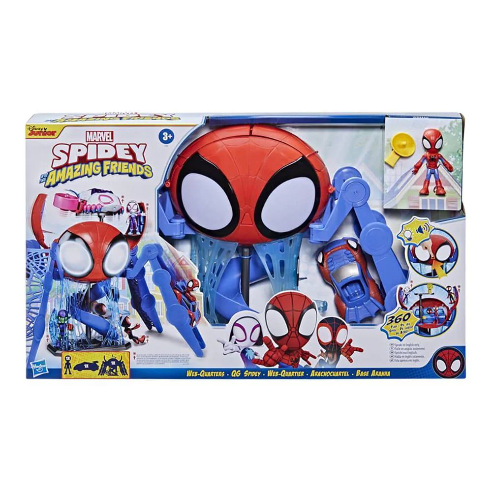 Juego Spidey and Amazing Friend Webquarters