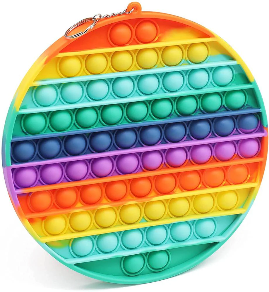 Juguete Pop It Fidget Redondo Multicolor