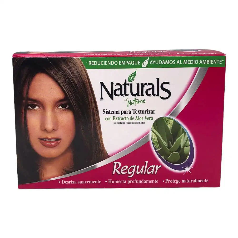 Kit de Crema Alisadora Naturals Regular Con Aloe Vera - Image 2