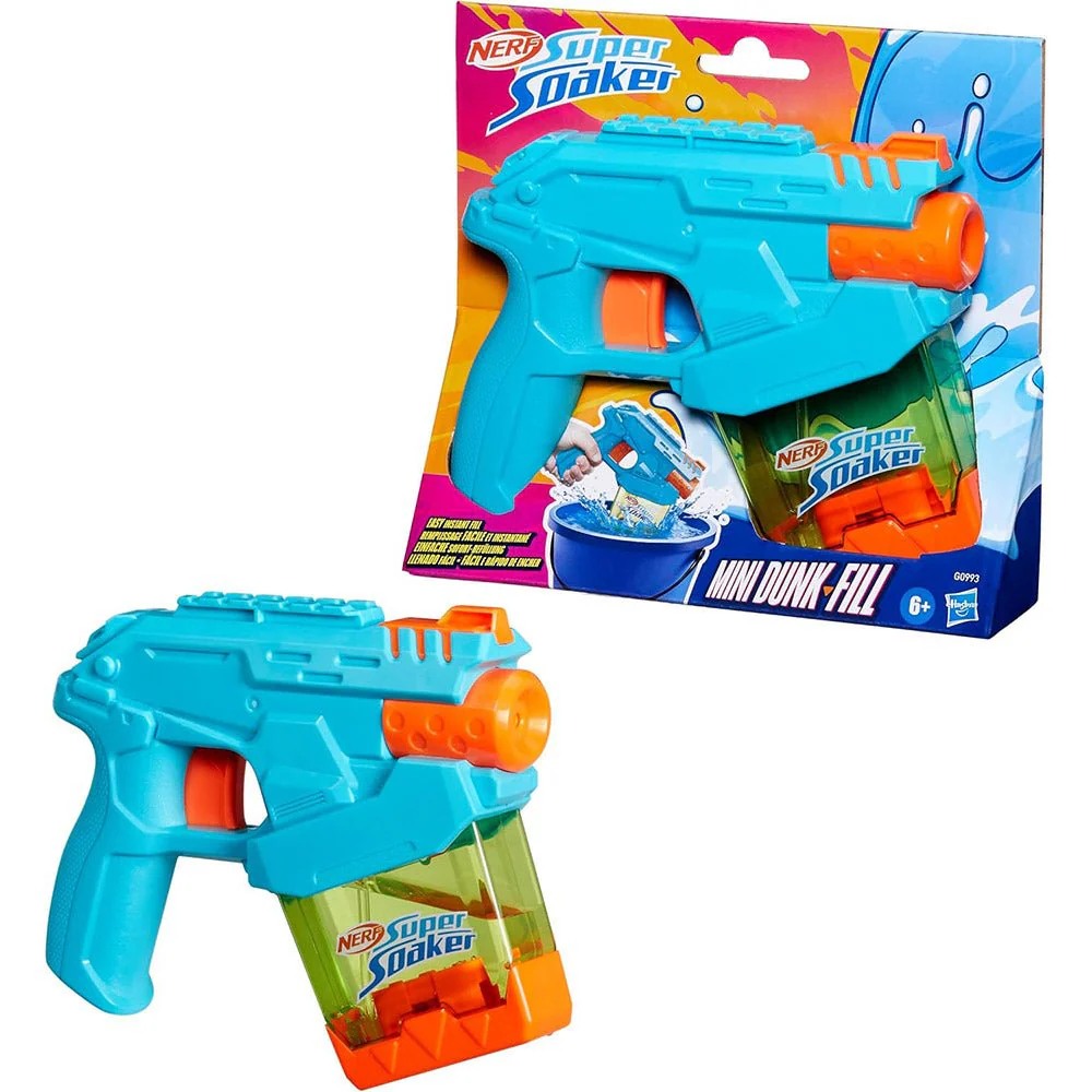 Lanzador de Agua Nerf Mini Dunk Fill / Super Soaker - Image 3