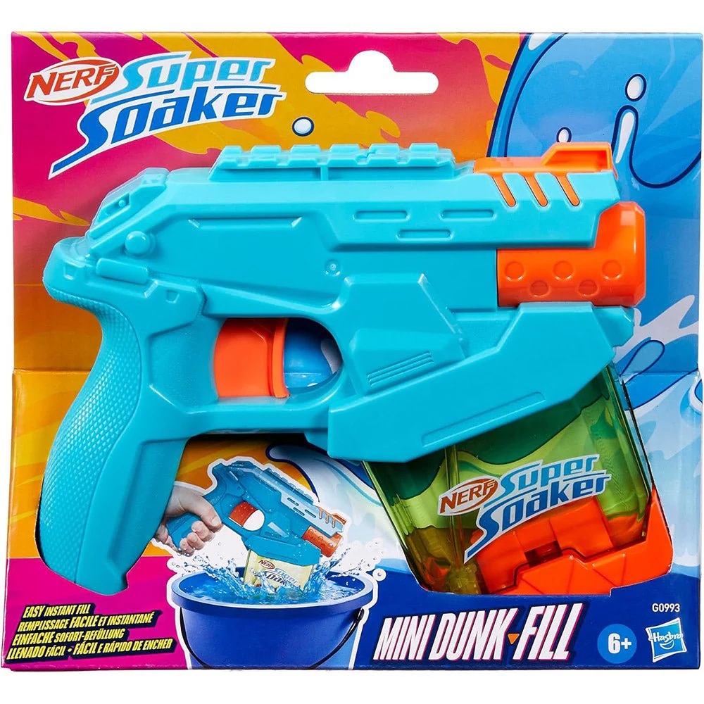 Lanzador de Agua Nerf Mini Dunk Fill / Super Soaker - Image 4