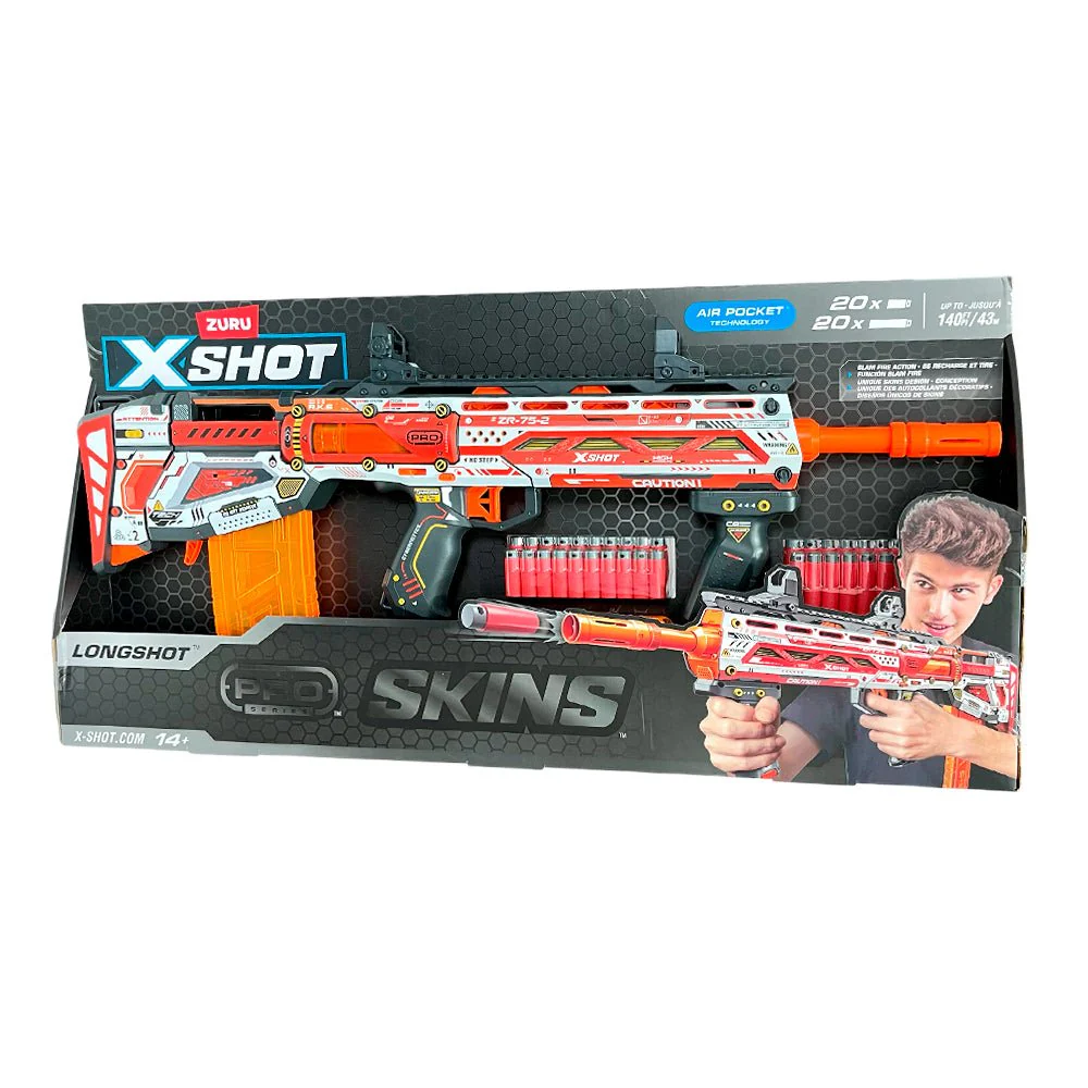 Lanzador Skin Sinister c/40 Dardos / Zuru X-Shot - Image 3