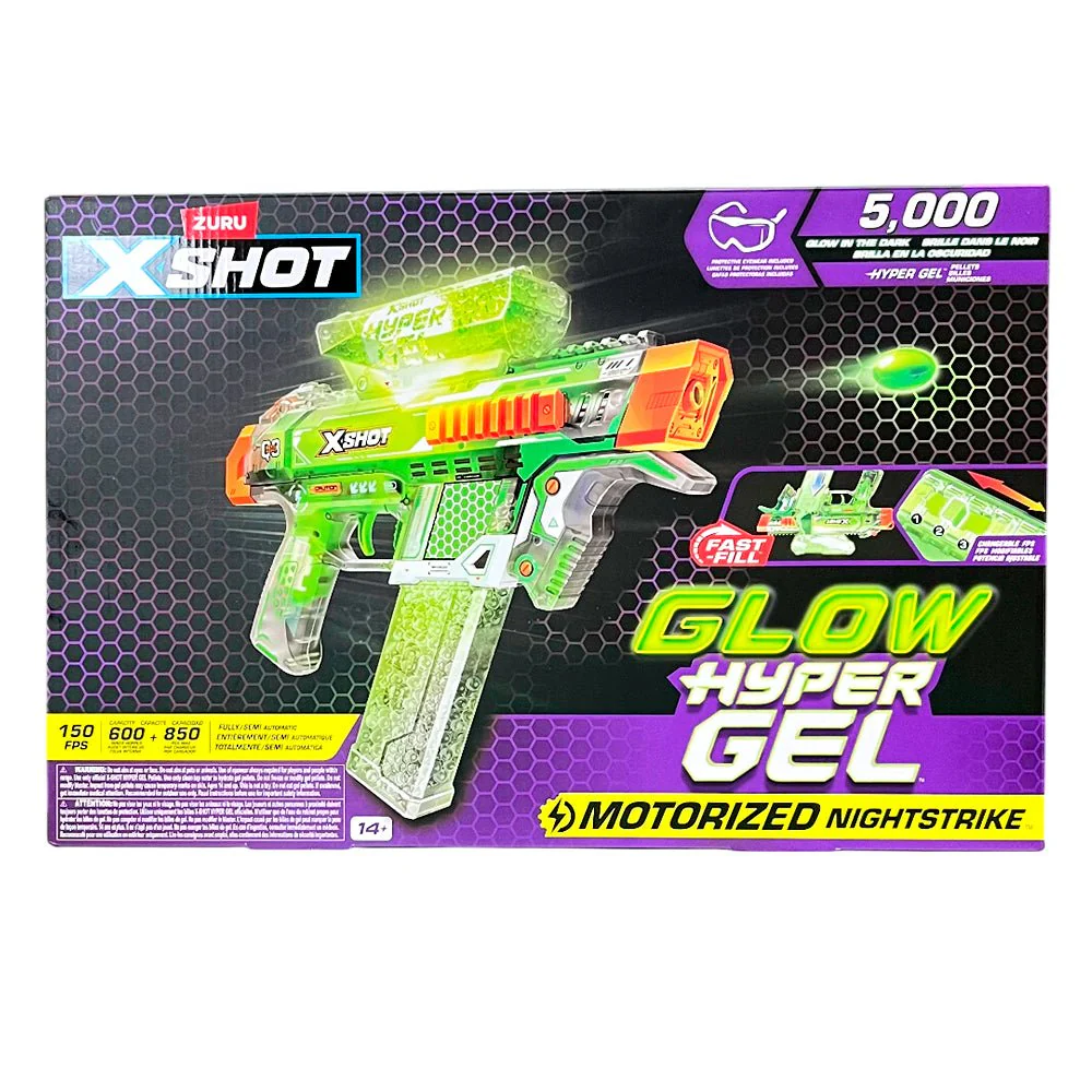 Lanzador X-Shot Hyper Gel Brilla OSC / Zuru X-Shot - Image 2