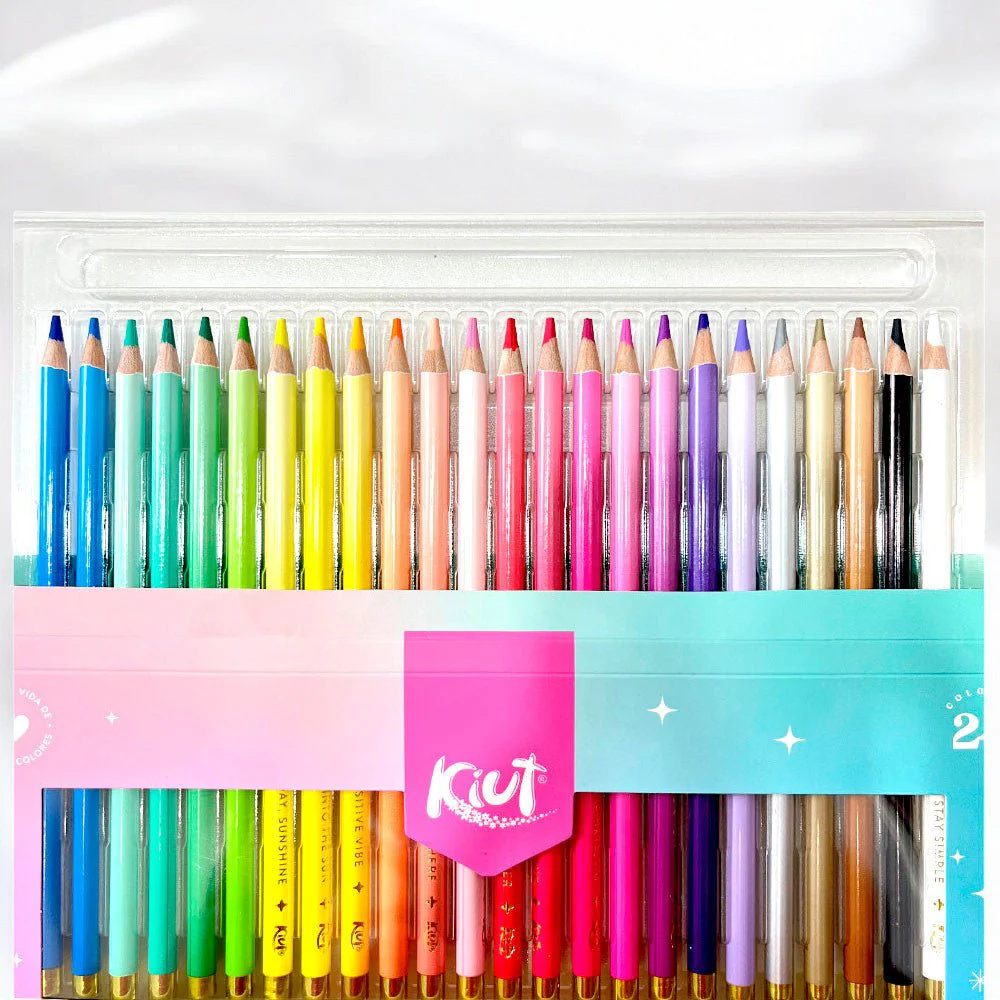 Lápices de Colores Kiut Norma / 24 Unidades