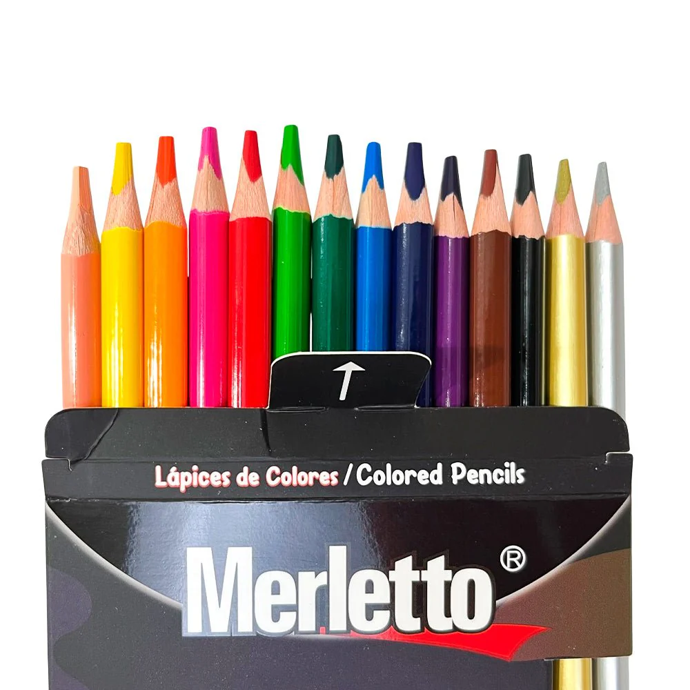 Lápices de Colores Prime 14 Merletto / 14 Piezas - Image 2
