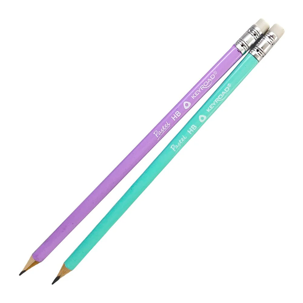 Lápices de Grafito Keyroad / Pastel Triangulares – 12 Piezas - Image 2