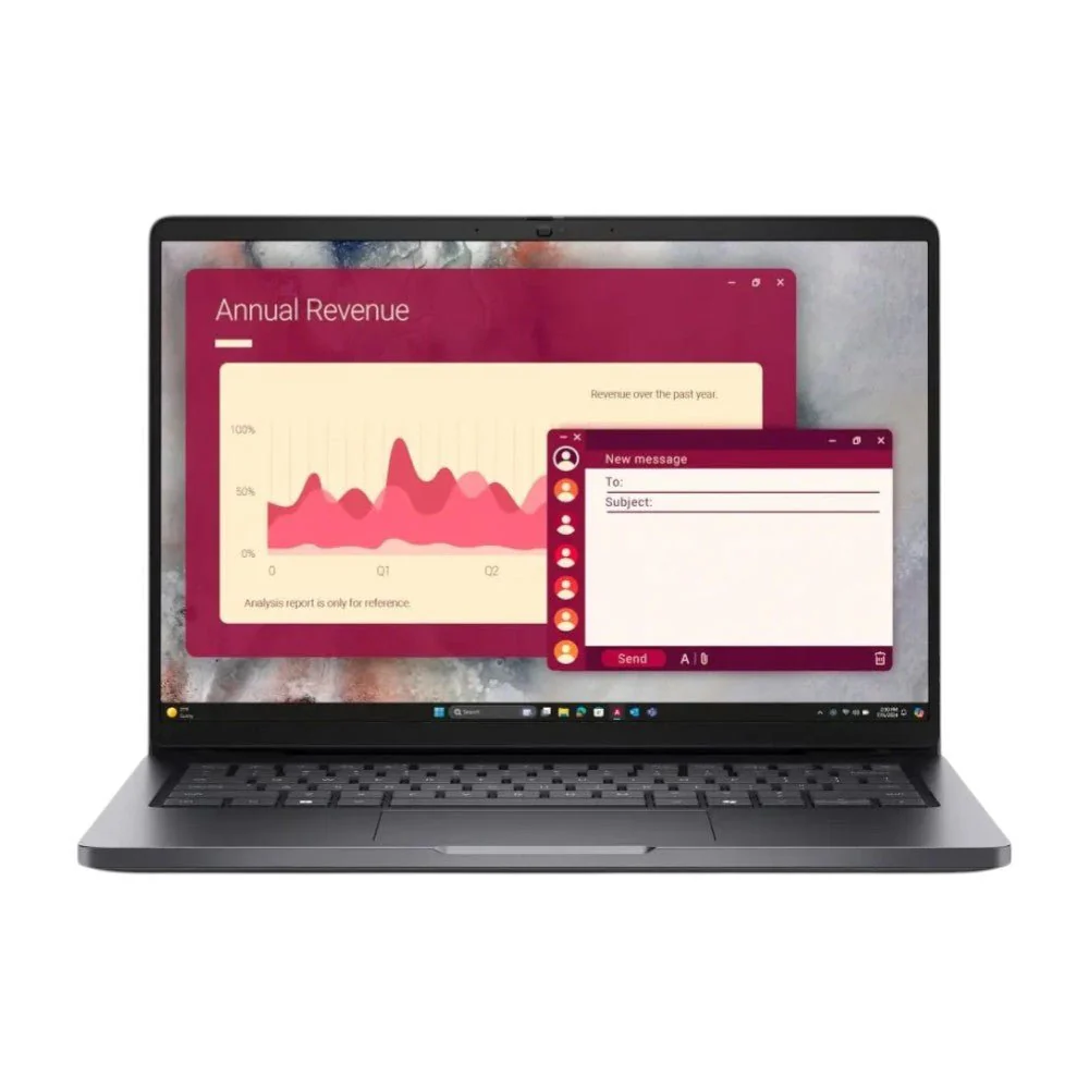 Laptop Dell PRO 14", Intel Core 5 120U, 16GB DDR5, 512GB SSD, Negro - Image 2