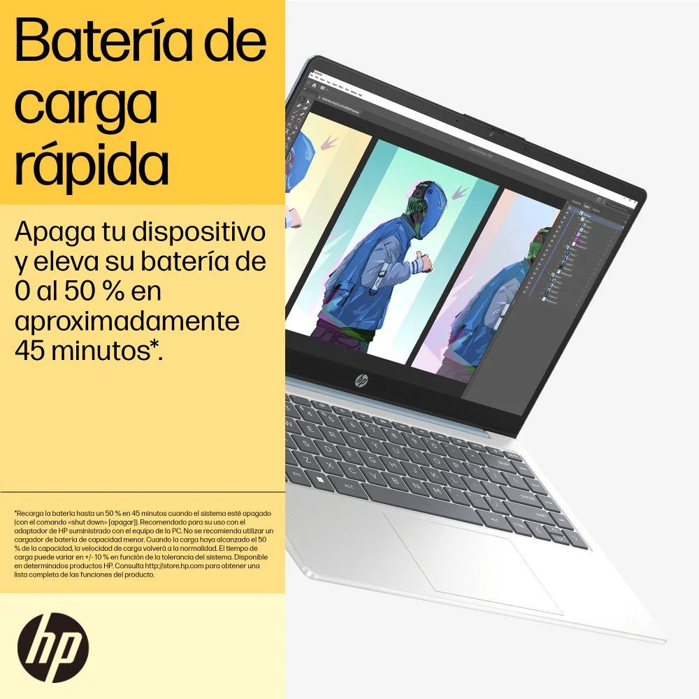 Laptop HP 14-em0021la, AMD Ryzen 5, 16 GB RAM, 512 GB SSD, 14, FHD Windows 11 Home - Image 11