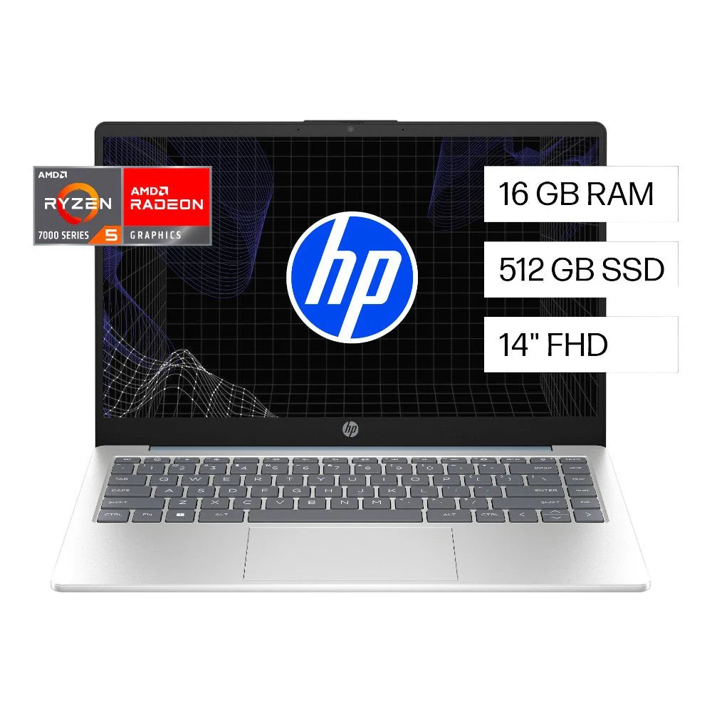 Laptop HP 14-em0021la, AMD Ryzen 5, 16 GB RAM, 512 GB SSD, 14, FHD Windows 11 Home - Image 2