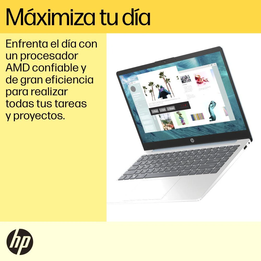 Laptop HP 14-em0021la, AMD Ryzen 5, 16 GB RAM, 512 GB SSD, 14, FHD Windows 11 Home - Image 7