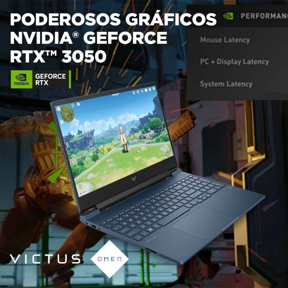 Laptop Gaming Victus 15-fa0022la, Intel Core i5, 16 GB RAM GPU NVIDIA® GeForce RTX™ 3050, 512 GB SSD, 15.6, FHD Windows 11 Home. - Image 8