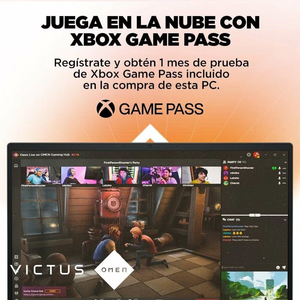 Laptop HP Victus Gaming 15" – AMD Ryzen™ 5 / 8GB RAM / RTX™ 2050 / FHD / Mica Silver - Image 9