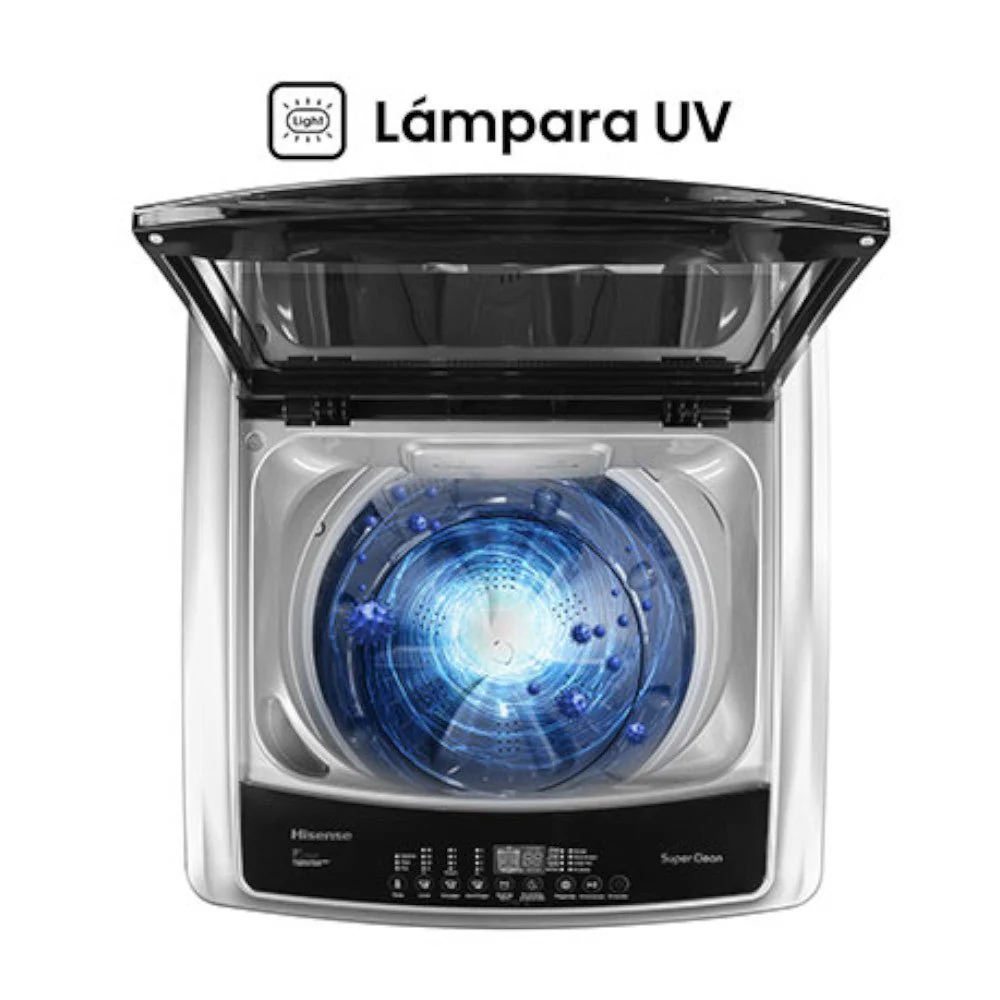 Lavadora Automática Hisense 21Kg / Carga Superior - Gris Oscuro - Image 5