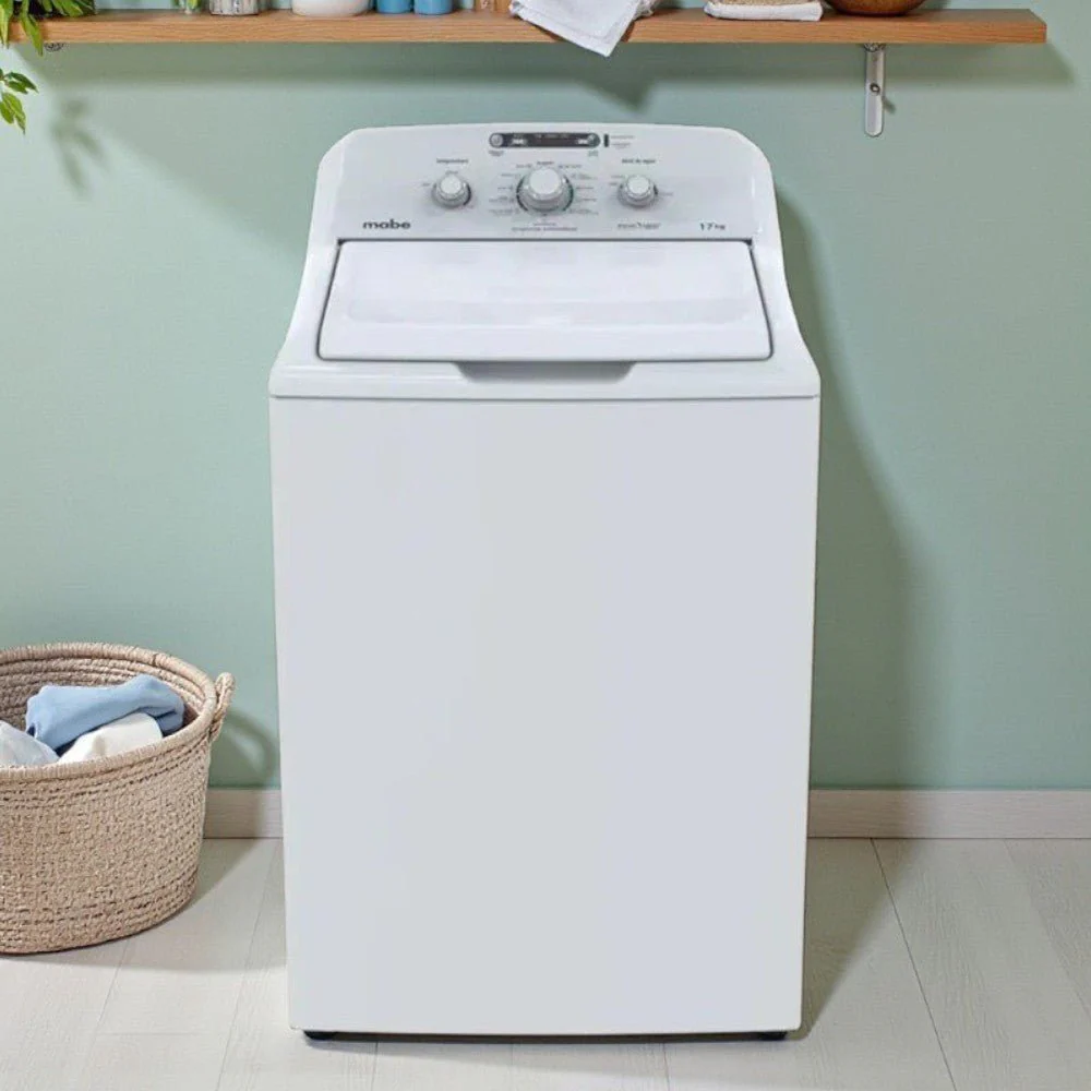 Lavadora Automática Mabe / 17Kg / Blanca