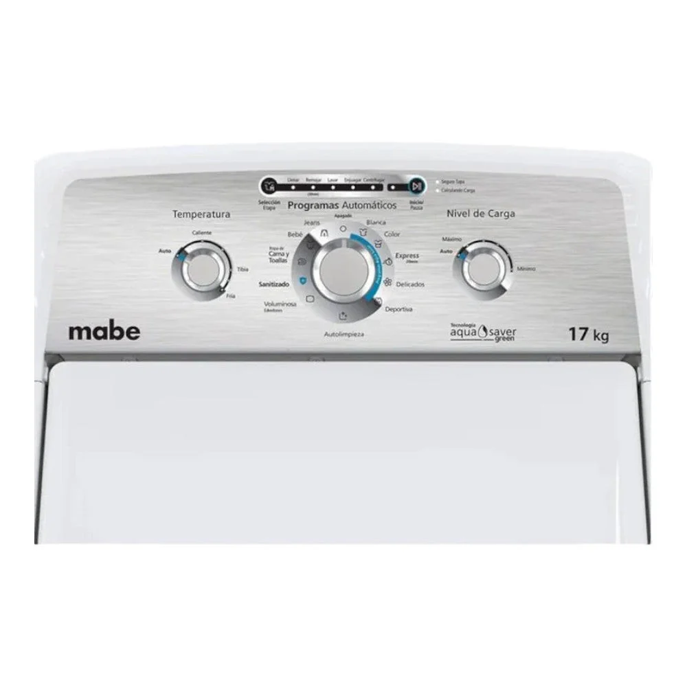 Lavadora Automática Mabe / 17Kg / Blanca - Image 4