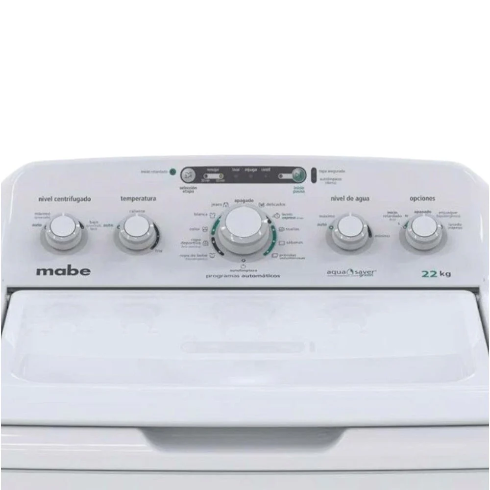 Lavadora Automática Mabe de 22Kg / Blanca / LMA72215CBAB0 - Image 5