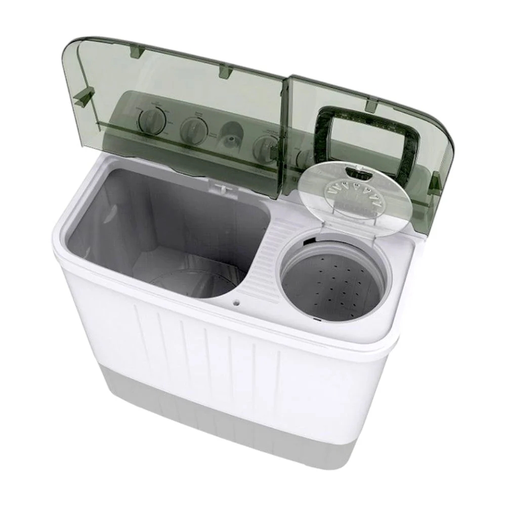 Lavadora Hisense Semi-Automática 13Kg / Doble Tina / Blanco/Gris - Image 5