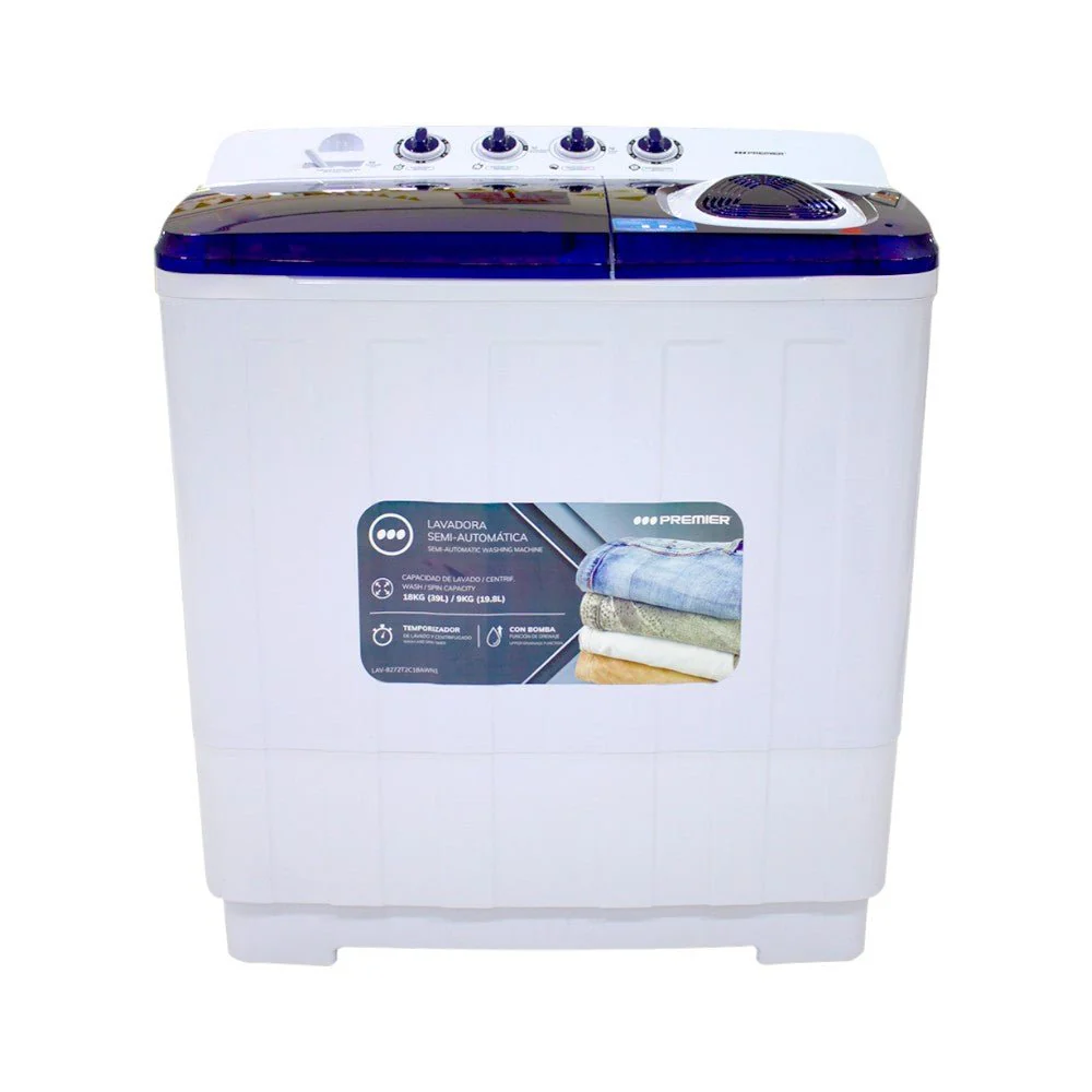 Lavadora Semi-Automática Premier 18kg / Doble Tina