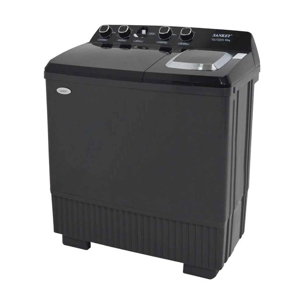 Lavadora Semi-Automática Sankey 32 Kg / Doble Tina / Negra - Image 2
