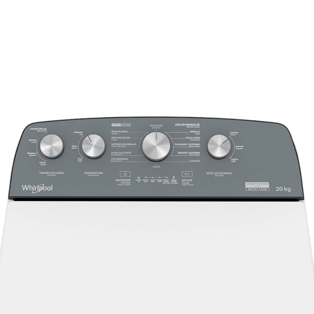 Lavadora Whirlpool de 20Kg / Carga Superior / Xpert System / Blanca - Image 4