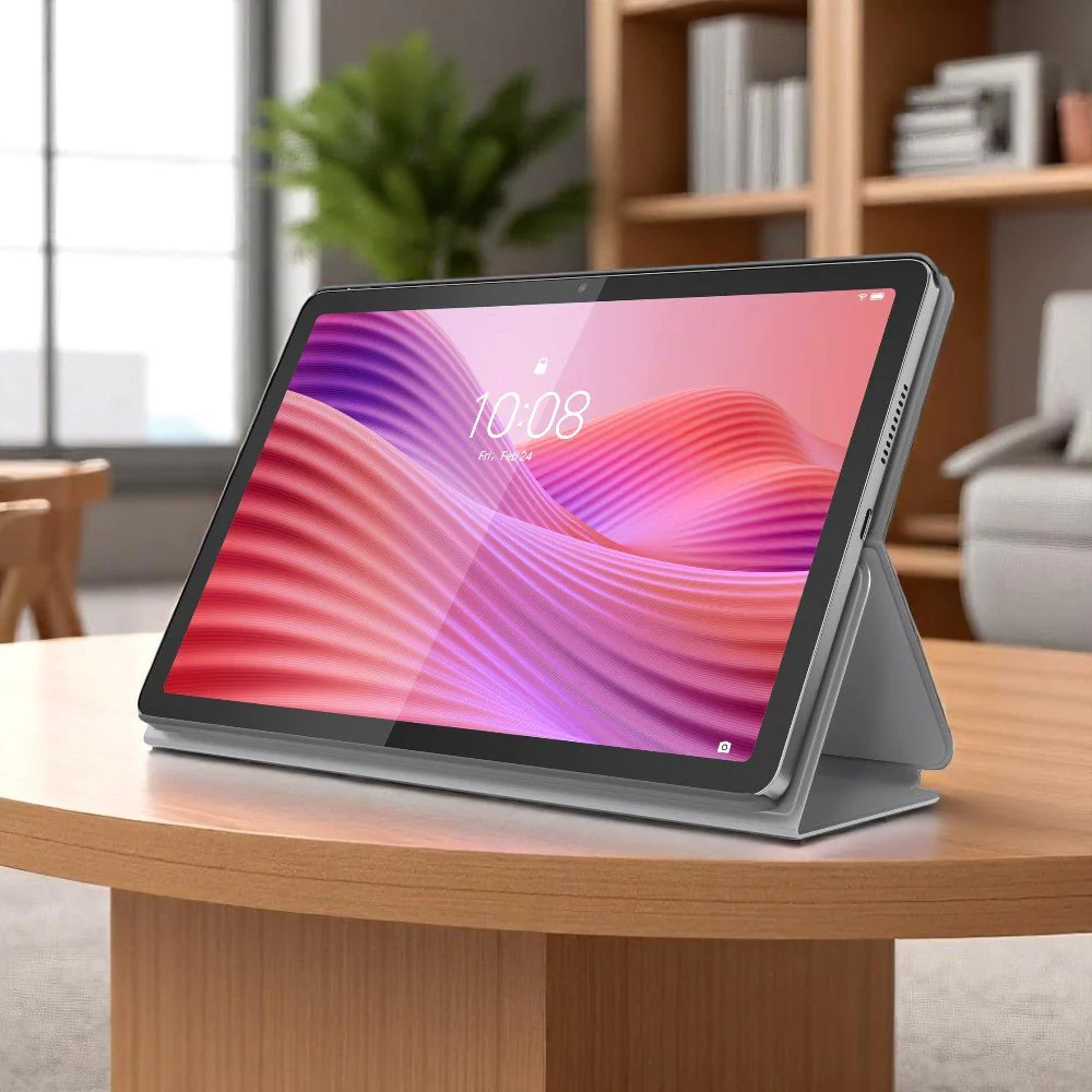 Lenovo Tab, 10.1", MediaTek Helio G85, 4GB RAM, 128GB,  Android 14 + Funda Protectora