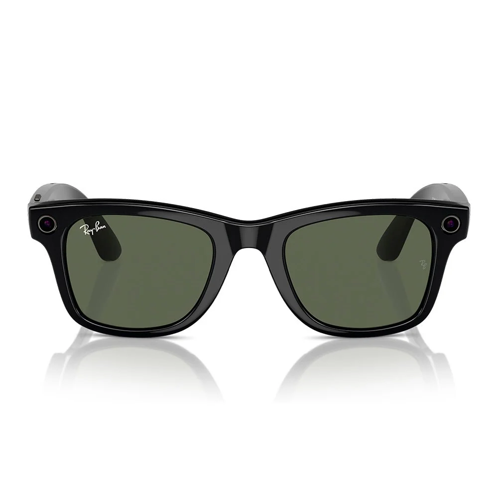 Lentes Inteligentes Ray-Ban | Meta Wayfarer | Negro – Verde - Image 2