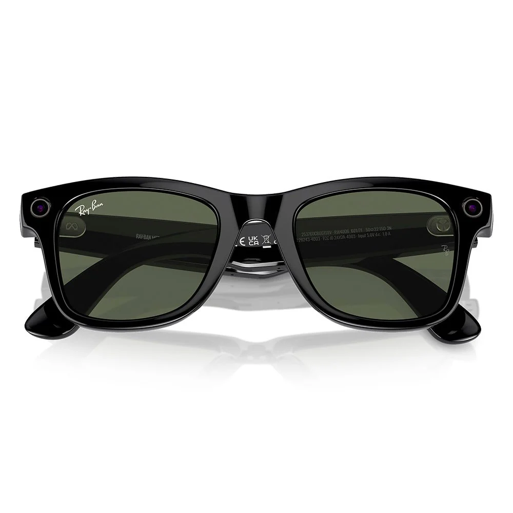 Lentes Inteligentes Ray-Ban | Meta Wayfarer | Negro – Verde - Image 5