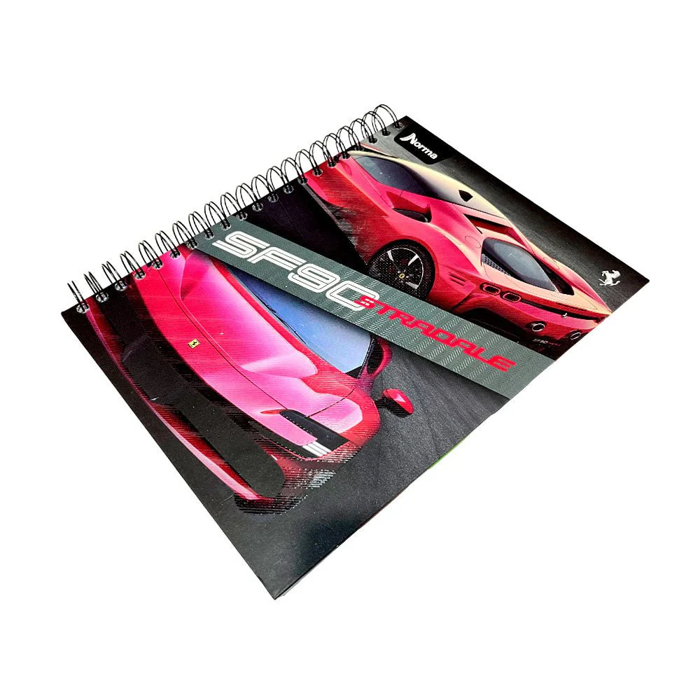 Libreta Con Espiral Doble Norma Ferrari / 5 Materias / 320 Páginas / Surtido - Image 2