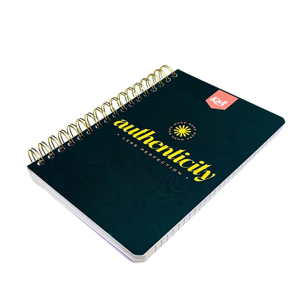 Libreta Mediana Norma Kiut / Raya Ancha / 5 Materias / Espiral Doble / Surtido - Image 6