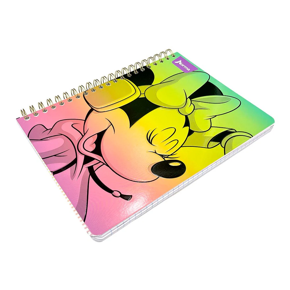 Libreta Con Espiral Doble Norma Minnie Mouse - Raya Ancha / 3 Materias / Surtido - Image 3