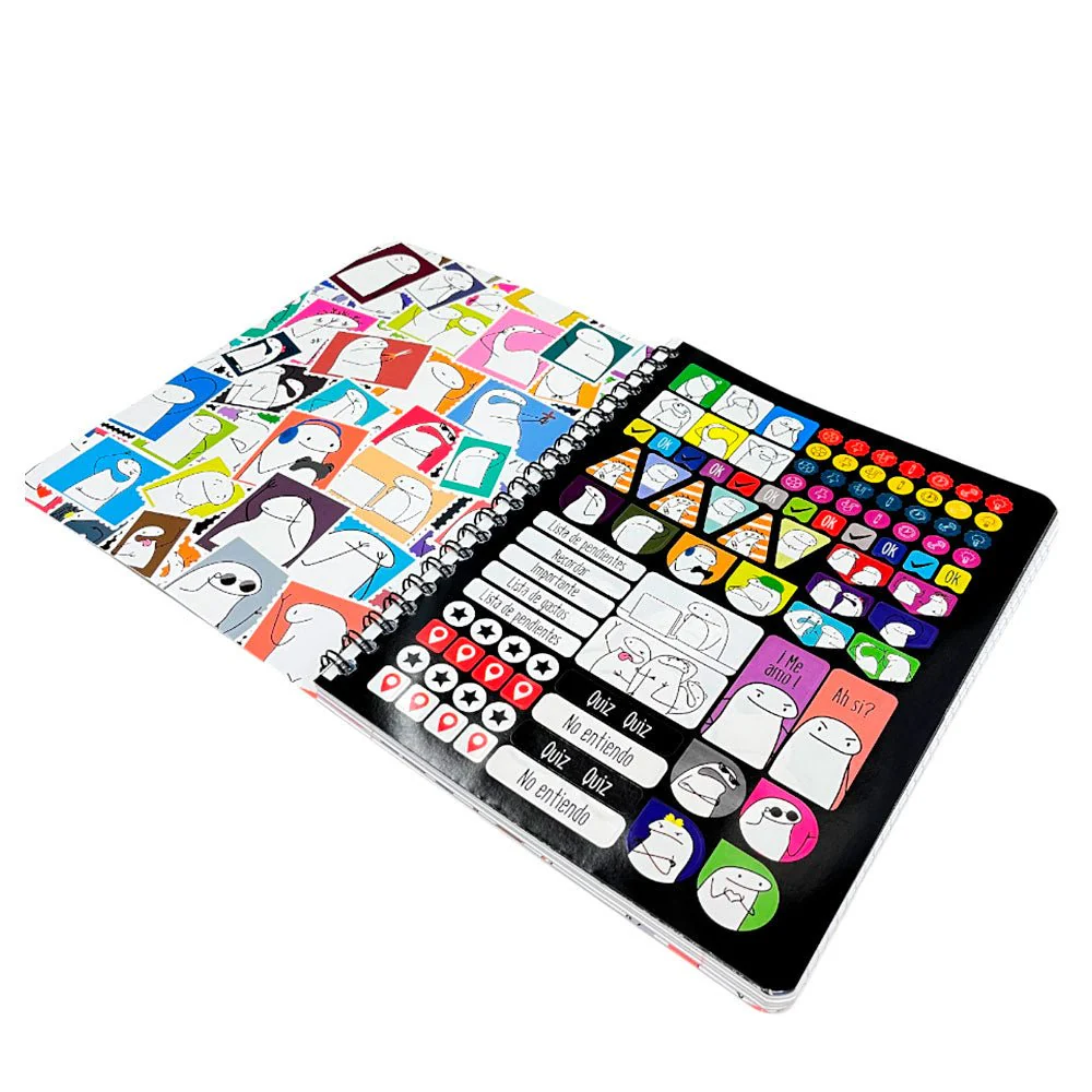 Libreta Grande Norma de Espiral Doble / Flork / 3 Materias - Image 8