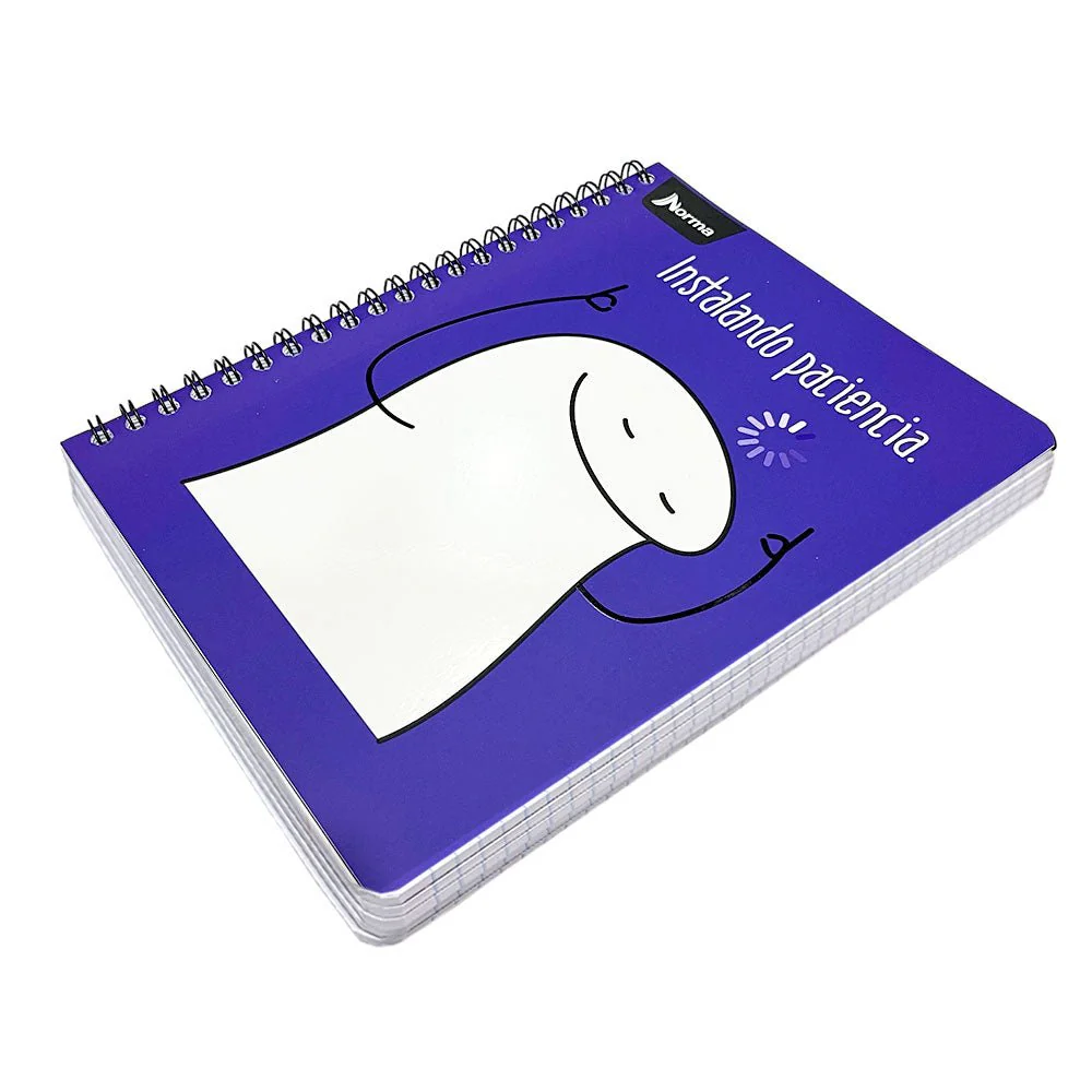 Libreta Grande Norma Flork de Espiral Doble / 5 Materias / Surtido - Image 3