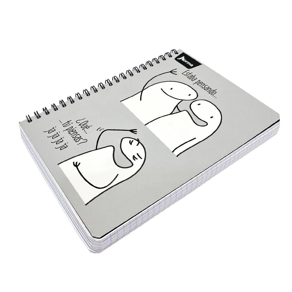 Libreta Grande Norma Flork de Espiral Doble / 5 Materias / Surtido - Image 4