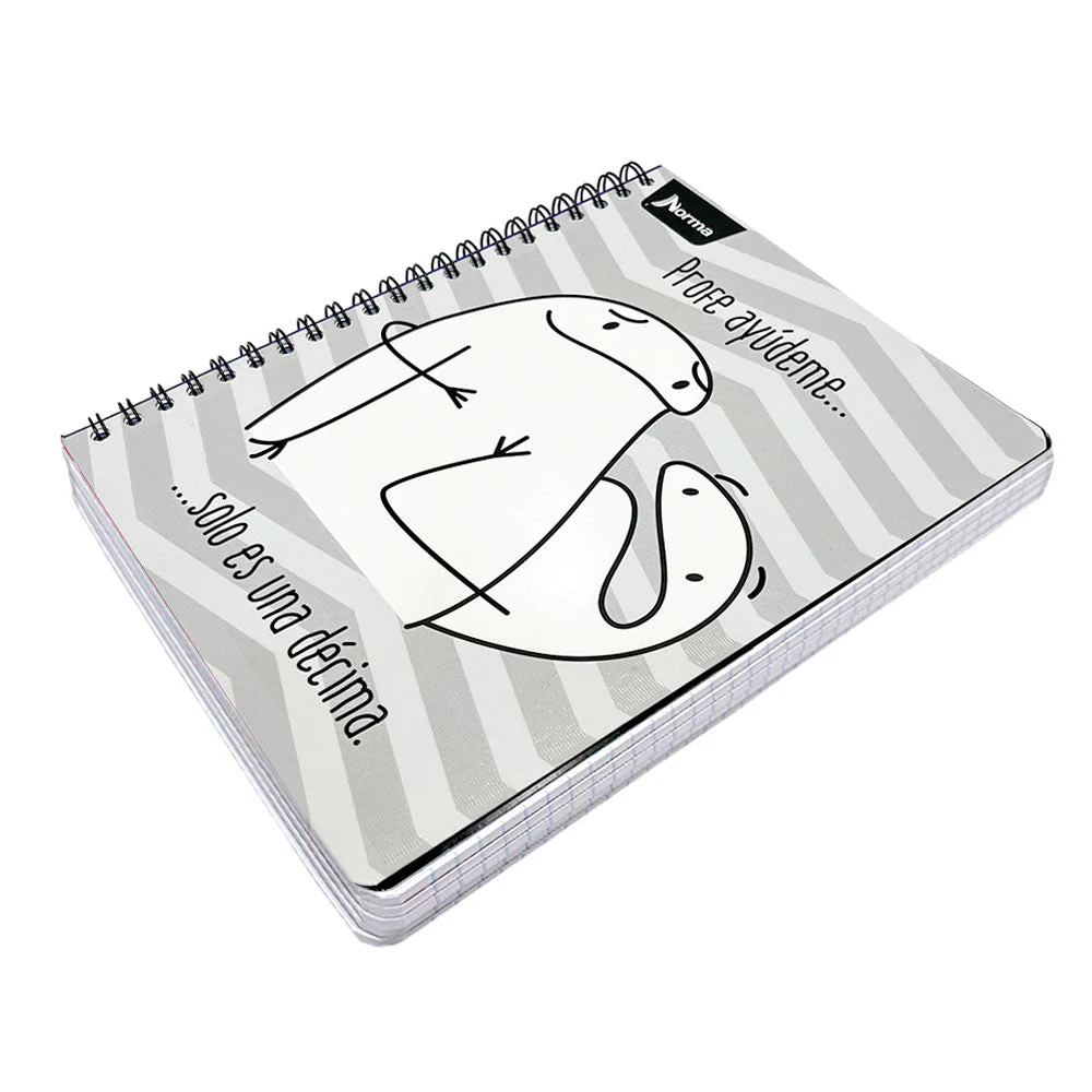 Libreta Grande Norma Flork de Espiral Doble / 5 Materias / Surtido - Image 6