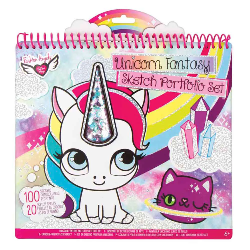 Libreta Unicornio Fantasía Fashion Angels - 37