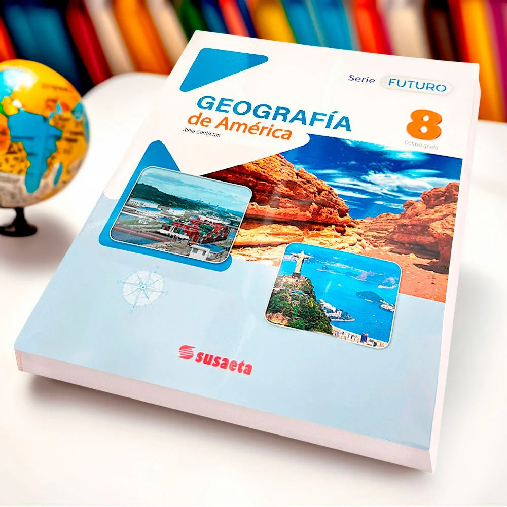 Libro de Texto Susaeta / Geografía de America 8 / Serie Futuro