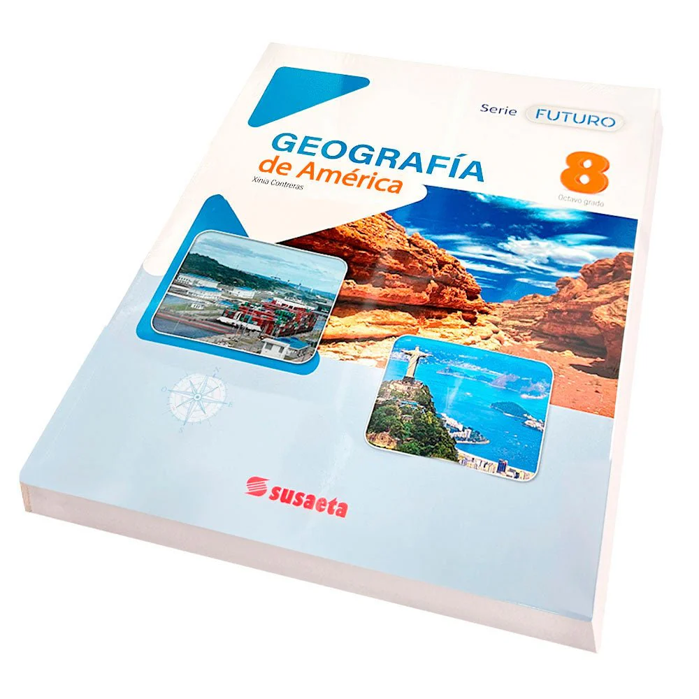 Libro de Texto Susaeta / Geografía de America 8 / Serie Futuro - Image 2