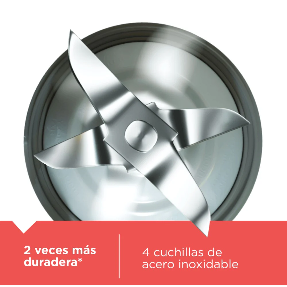 Licuadora Black&Decker 2 Velocidades / Jarra de Vidrio / Blanco - Image 9