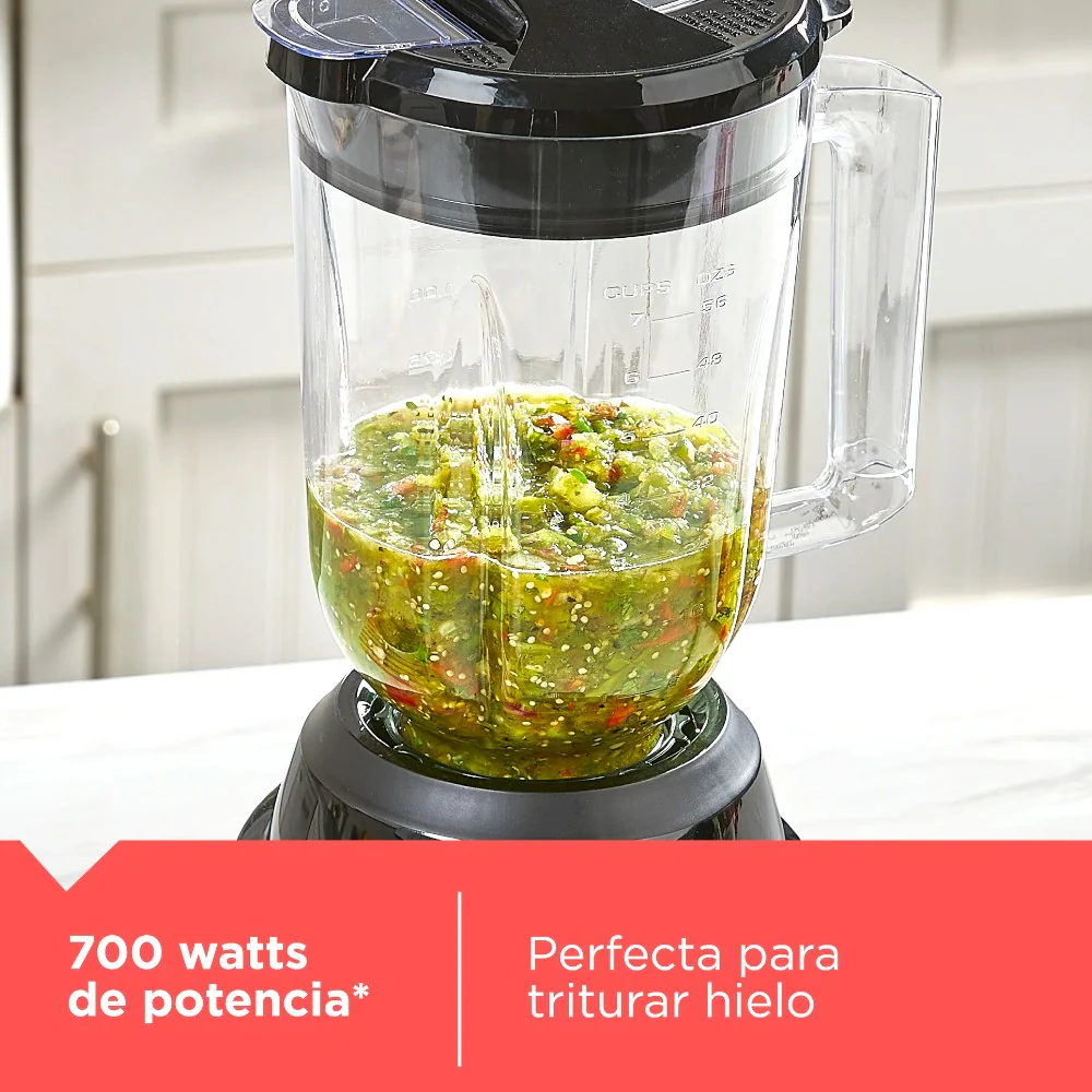 Licuadora Black&Decker 2 Velocidades / Jarra Plástica / Negra - Image 6