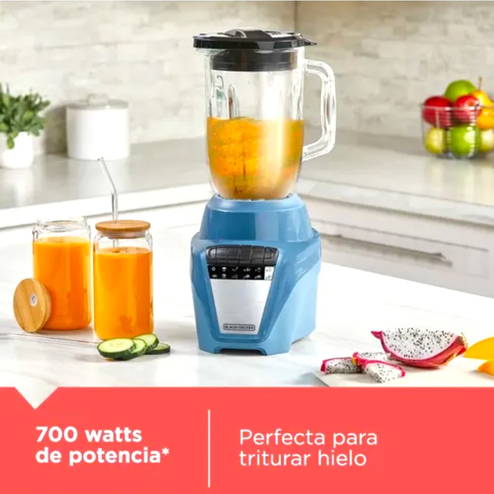 Licuadora Black&Decker 8 Velocidades / Jarra Plástica / Celeste - Image 4