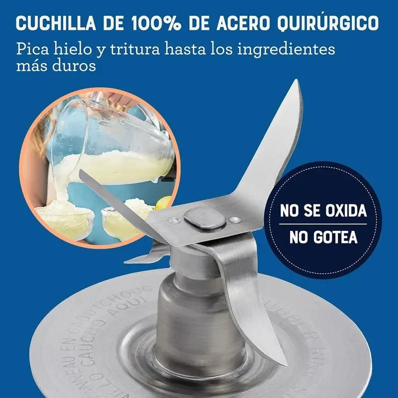 Licuadora Oster 2 Velocidades / Vaso Plástico / 1.25 Litros / Blanca - Image 6