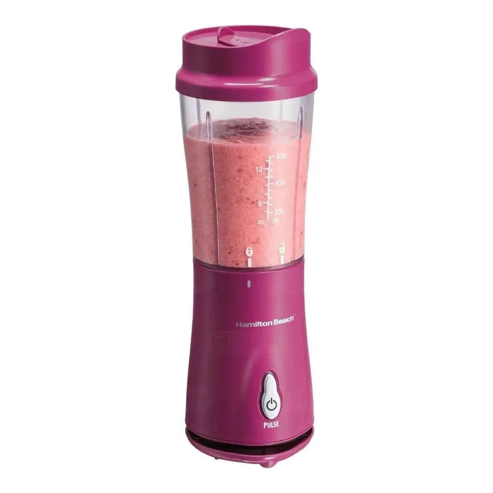 Licuadora Personal Hamilton Beach Jarra Plástica Frambuesa