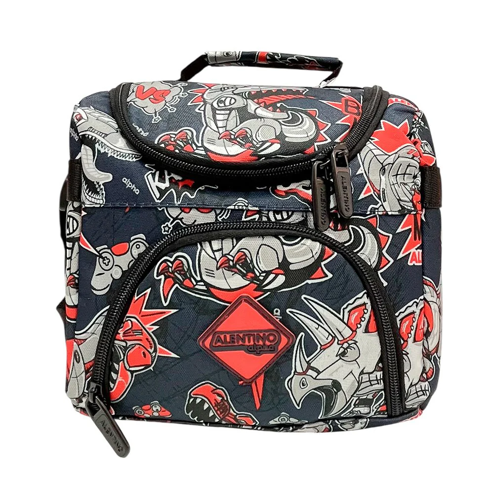 Lonchera Escolar Alentino / Alpha Meca Dinosaur / 7LT