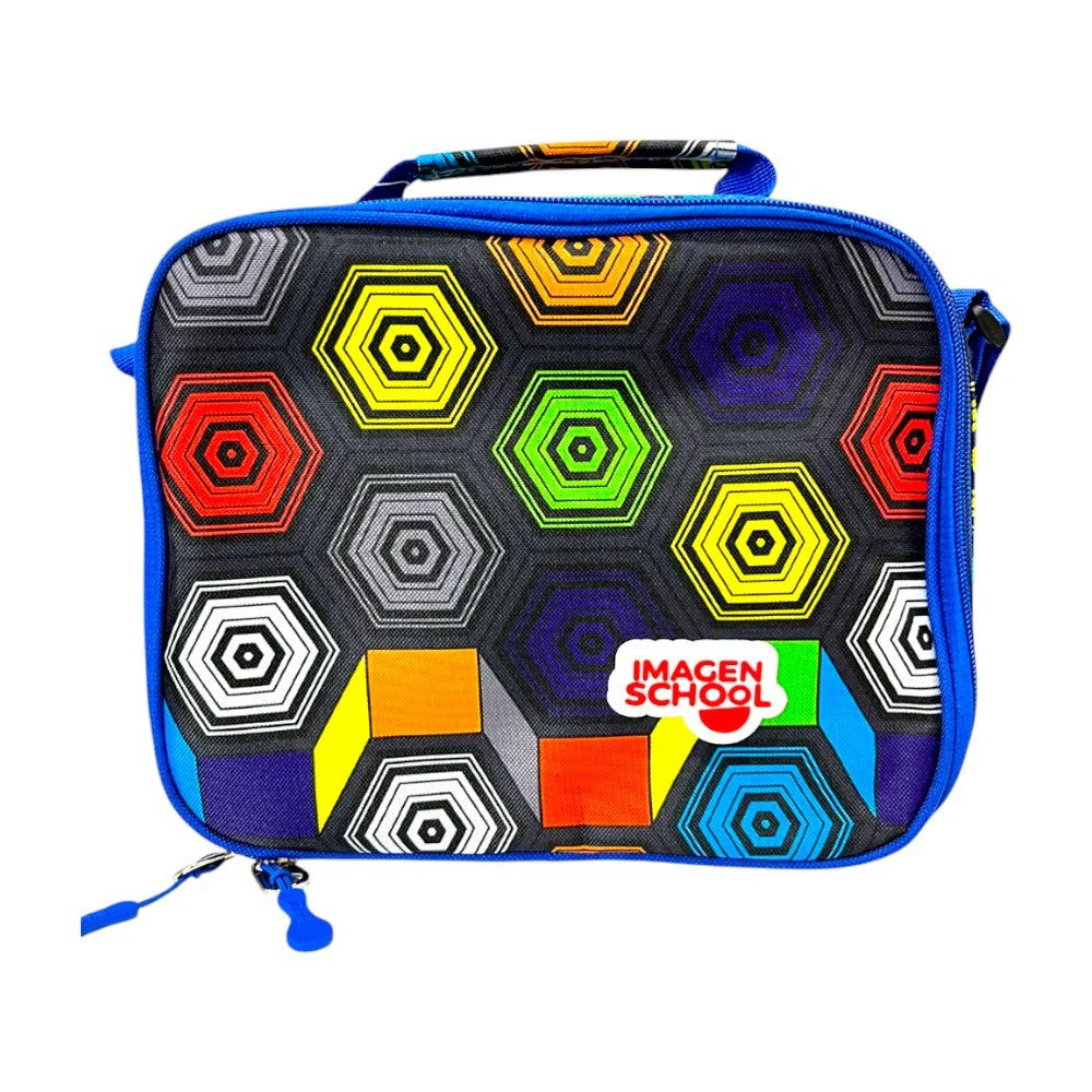 Lonchera Imagen School Para Niño / Estampado Geométrico / Surtida - Image 2